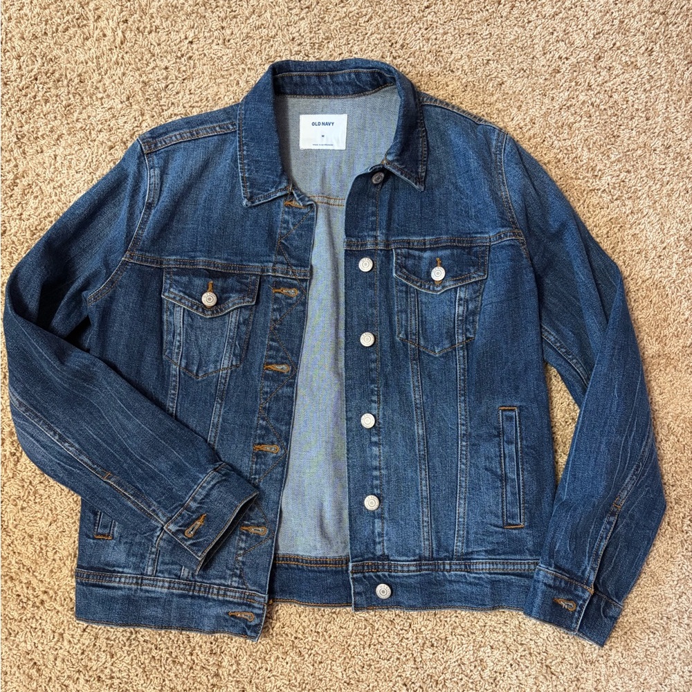Old Navy Medium Blue Denim Jacket